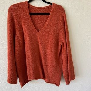 Orange Sweater